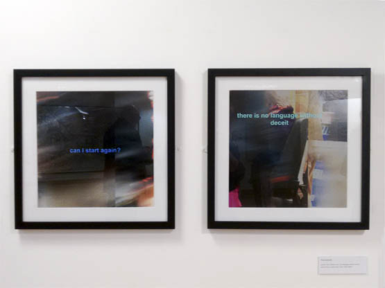 Philip Bradshaw, Installation view, Routed Through Essex exhibition, Gibberd Gallery, 2015